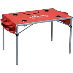 Tailgate Table with Cooler