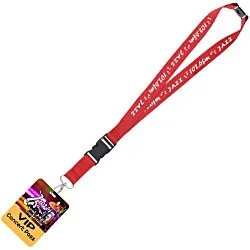 Maverick Lanyard & Badge Combo - 40" - 4" x 3"