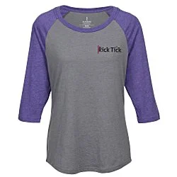 Dakota 3/4 Sleeve Baseball Tee - Ladies'