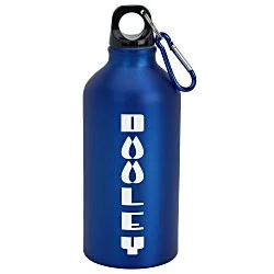 Aluminum Water Bottle with Carabiner - 16 oz. - Matte