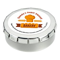 Round Mint Tin with Full Colour Dome - 1-3/4"