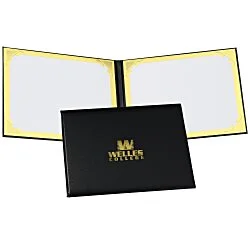 Double Award Folder - Foil Corners