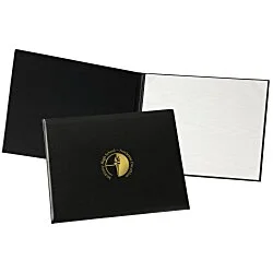 Single Award Folder - Ribbon Corners