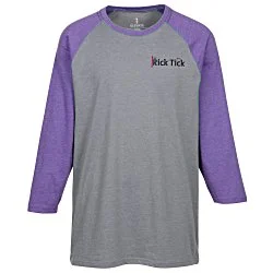 Dakota 3/4 Sleeve Baseball Tee - Men's - 24 hr