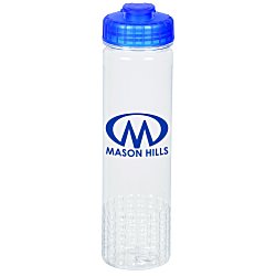 PolySure Out of the Block Water Bottle with Flip Lid - 24 oz. - Clear