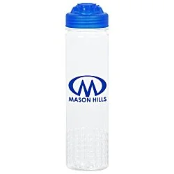 PolySure Out of the Block Water Bottle with Flip Lid - 24 oz. - Clear