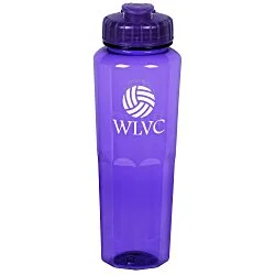 PolySure Retro Water Bottle with Flip Lid - 32 oz.