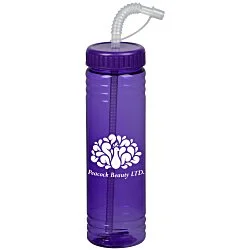 Halcyon Water Bottle with Straw Lid - 24 oz.