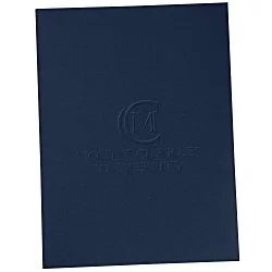 Embossed Linen Paper Folder