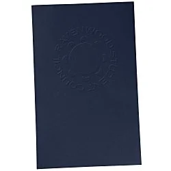 Legal Size Embossed Linen Paper Folder