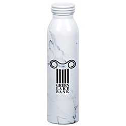 Rustic Vacuum Bottle - 20 oz. - Marble