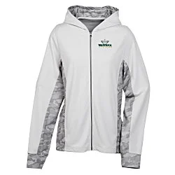 Pro Camo Block Full-Zip Sweatshirt - Ladies' - Closeout