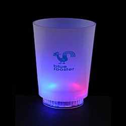 Light-Up Frosted Glass - 11 oz. - Multicolour