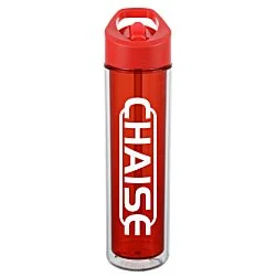 Chiller Insulated Bottle with Flip Straw Lid - 16 oz.