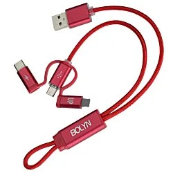 Modena Metallic Loop Charging Cable