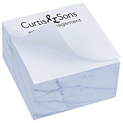 Post-it® Notes Cubes - 2-3/4" x 2-3/4" x 1-3/8" - Marble