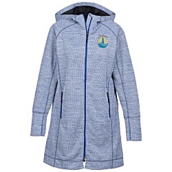 Odell Heather Knit Hooded Jacket - Ladies'