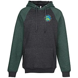 ESActive Vintage Two-Tone Hooded Sweatshirt - Embroidered