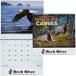 Wildlife Canvas Calendar - Spiral