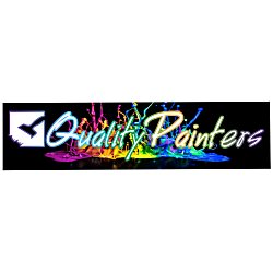 Full Colour Static Decal - Rectangle - 1-3/4" x 5-3/4"