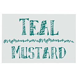 Static Decal - Rectangle - 3" x 4-1/2"
