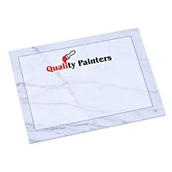 Souvenir Designer Sticky Note - 3" x 4" - Marble - 25 Sheet