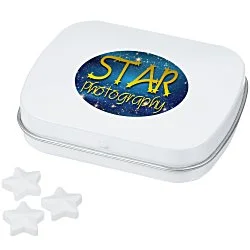 Mint Tin with Shaped Mints - Star