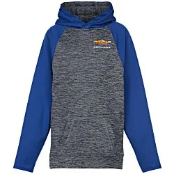 Dynamic Heather Two-Tone Hoodie - Youth