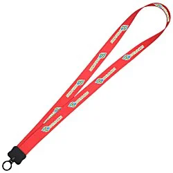 Dye-Sub Lanyard - 3/4" - 32" - Plastic O-Ring