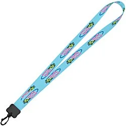 Dye-Sub Lanyard - 3/4" - 32" - Plastic Swivel Snap Hook