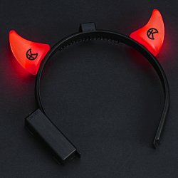 Light-Up Devil Horns