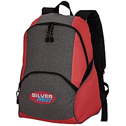 On-the-Move Heathered Backpack - Full Colour