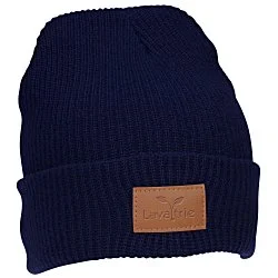 Rib Knit Cuffed Beanie