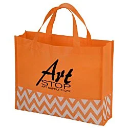 Chevron Accent Tote