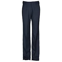 Synergy Washable Flat Front Pants - Ladies' - Belt Loops