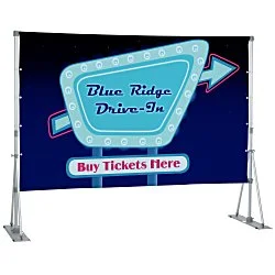 Headliner Outdoor Banner Display