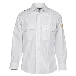 Poly/Cotton Long Sleeve Security Shirt