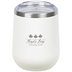 Vacuum Wine Tumbler - 12 oz. - Laser Engraved