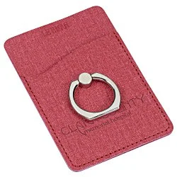 Leeman RFID Smartphone Wallet with Ring Phone Stand