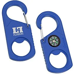 Koozie® 2-in-1 Carabiner Bottle Opener