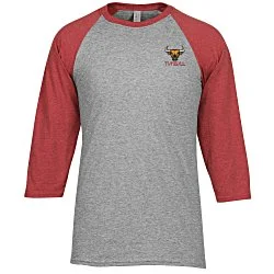 Jerzees Dri-Power Tri-Blend Baseball T-Shirt