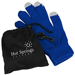 Touch Gloves with Pouch