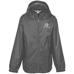 Zone Lightweight Hooded Jacket - Youth - Screen