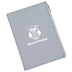 Zip Front Pocket Bound Notebook-Closeout