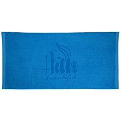 King Size Velour Beach Towel - Colours