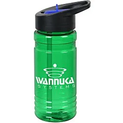 Big Grip Bottle with Two-Tone Flip Straw Lid - 20 oz.