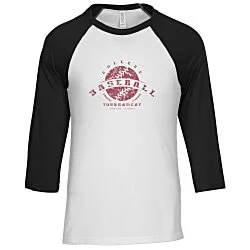 Bella+Canvas 3/4-Sleeve Blend T-Shirt - Men's