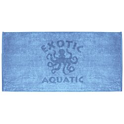 Premium Velour Beach Towel - Colours