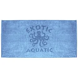 Premium Velour Beach Towel - Colours