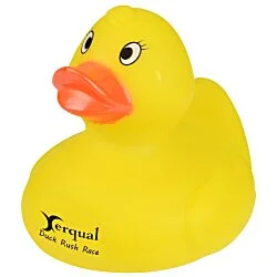 Weighted Racing Rubber Duck